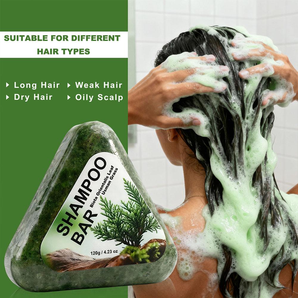 Usman Grass Smooth Triangle Sh – Bar Soap Shampoo Solid recenzja i cena