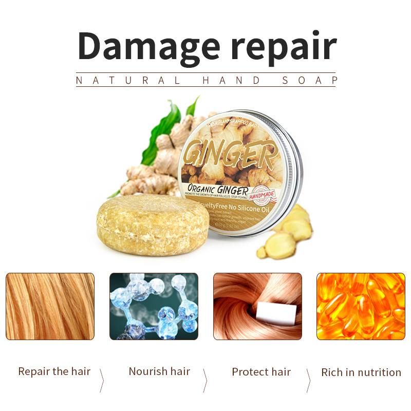 Shampoo soap Ginger solid sham – Bar Soap Shampoo Solid recenzja i cena