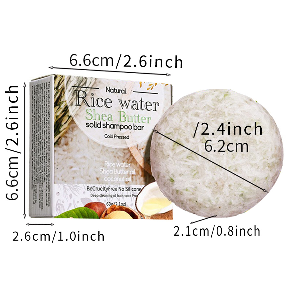 XF 60g Rice Shampoo Bar 100% N – Bar Soap Shampoo Solid recenzja i cena