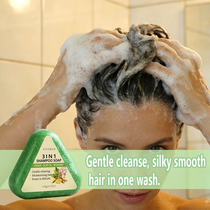YUITIKUE 3 In 1 Ginger Rosemar – Bar Soap Shampoo Solid recenzja i cena