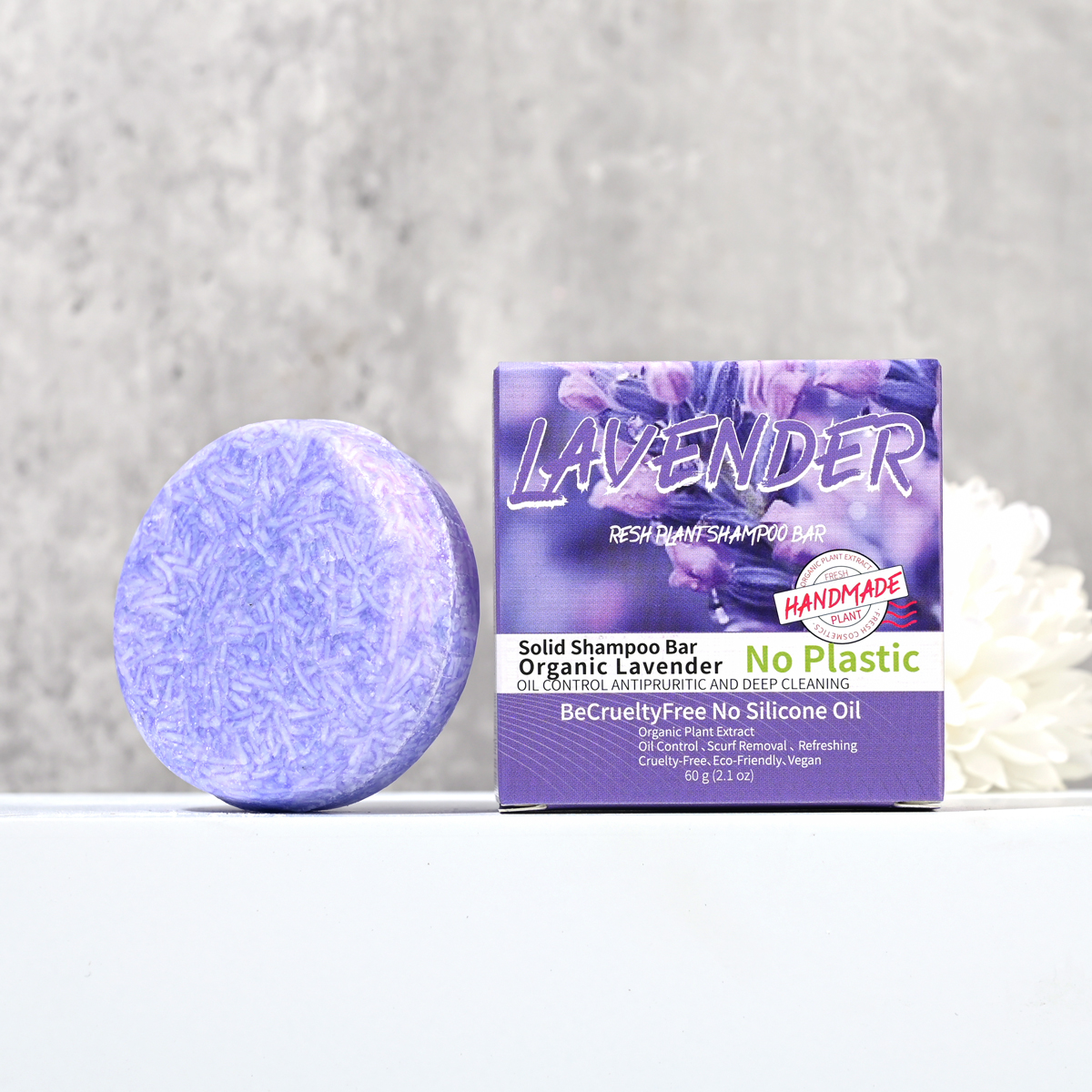 J+60g Hot Selling Lavender Sha – Bar Soap Shampoo Solid recenzja i cena
