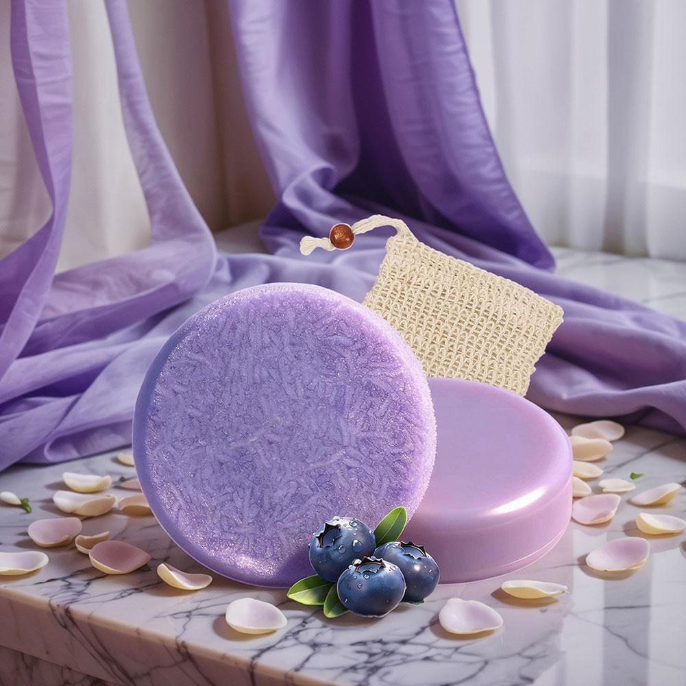 Plant-Based Blueberry Shampoo  – Bar Soap Shampoo Solid recenzja i cena