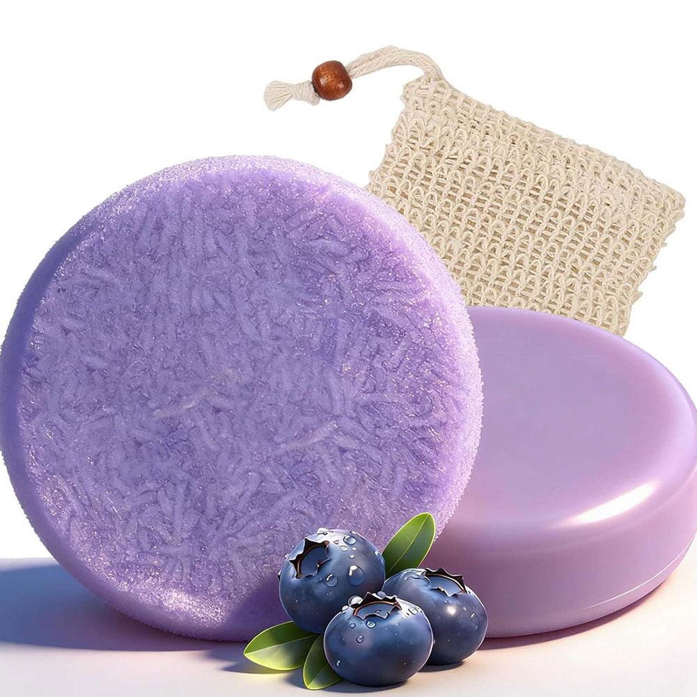 Plant-Based Blueberry Shampoo  – Bar Soap Shampoo Solid recenzja i cena