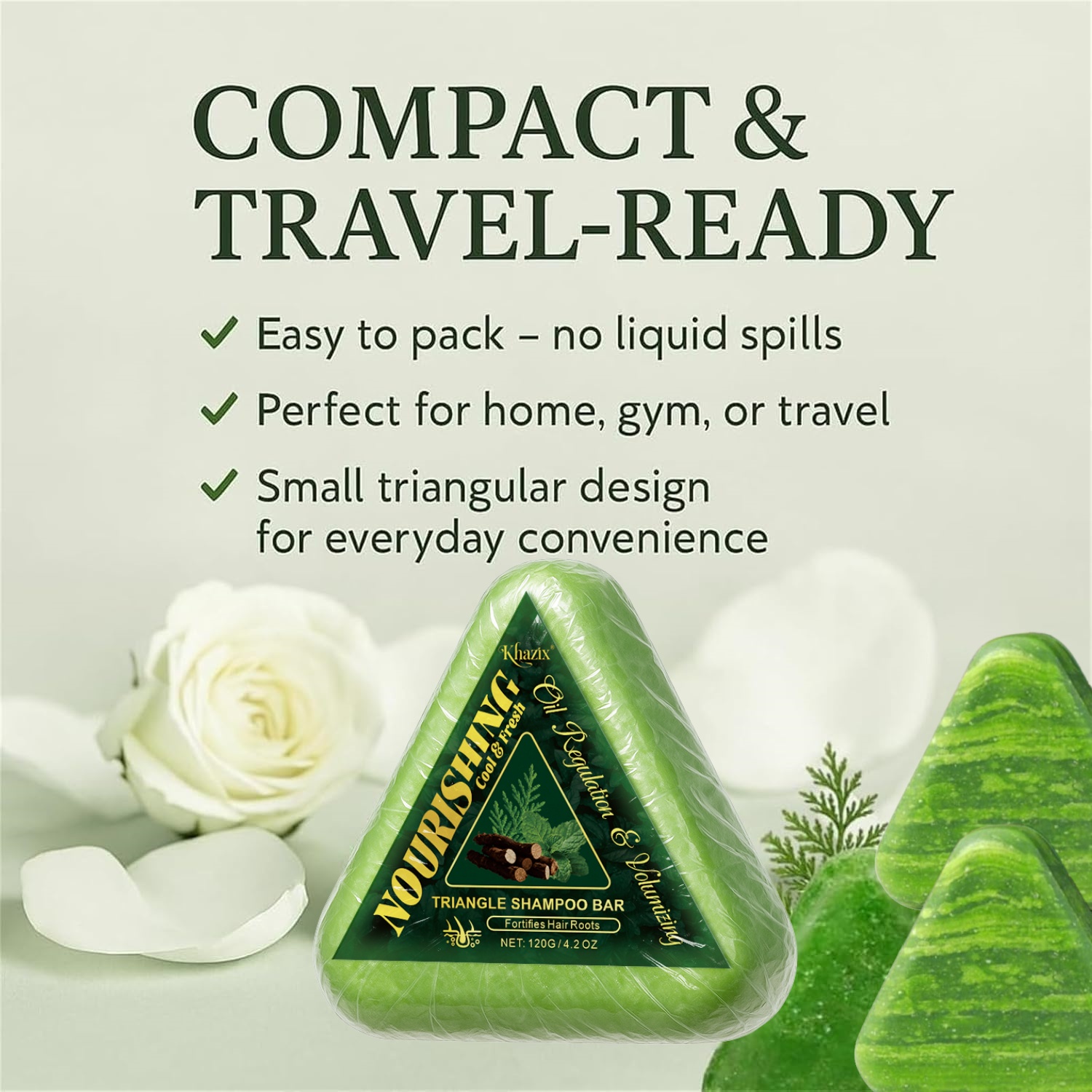 Green Triangle Soap Shampoo Ba – Bar Soap Shampoo Solid recenzja i cena